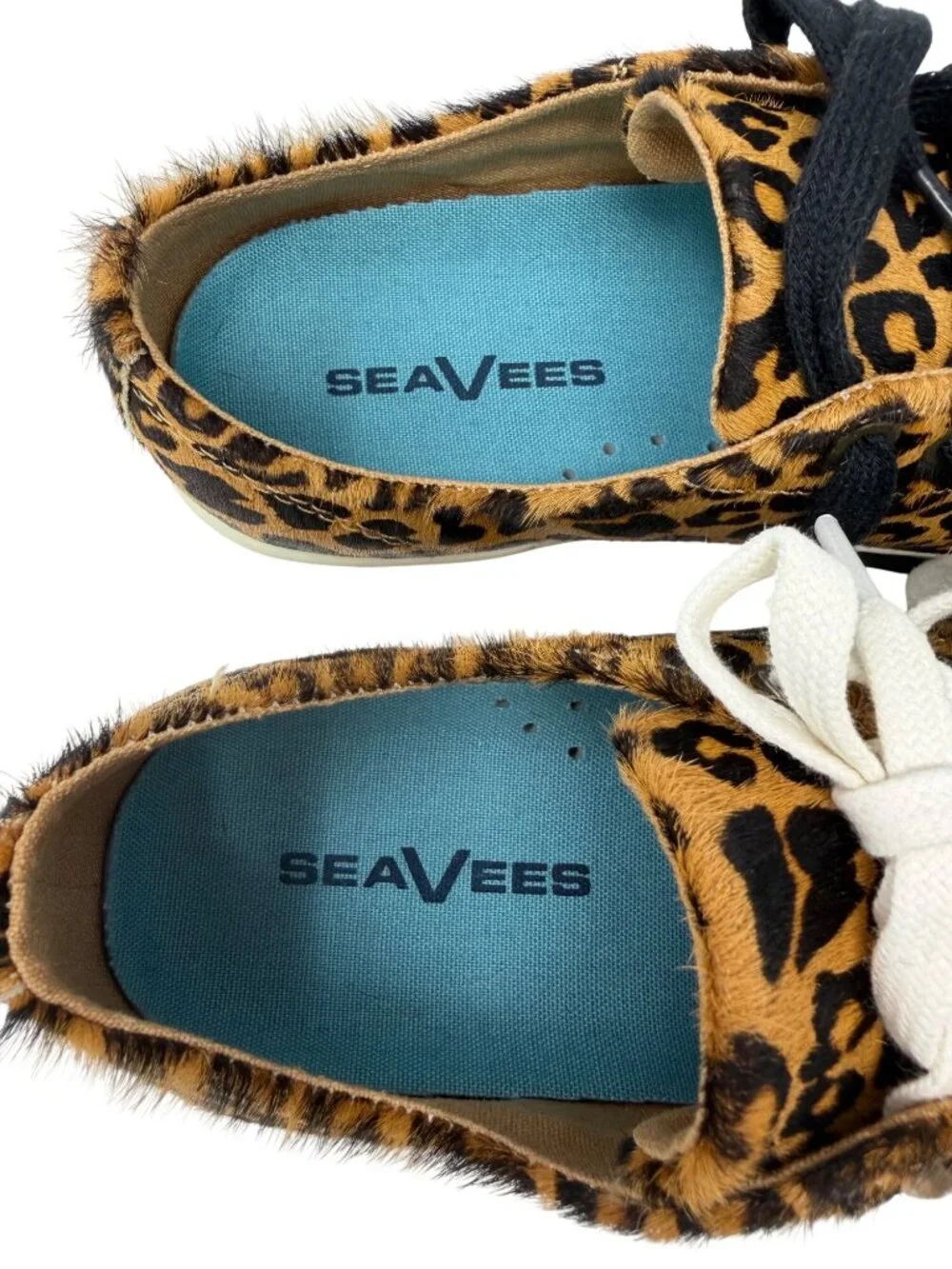 Seavees Monterey Sneaker Mulholland Leopard Print Calf Hair Size 6.5